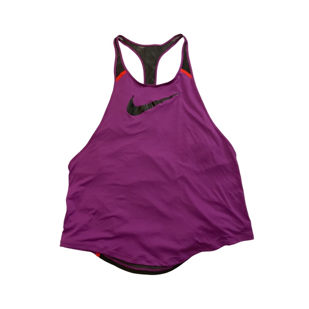 Nike Purple Dri-Fit Loose Athletic Tank